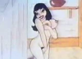 Cartoon porn interpretation of Snow White