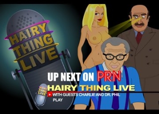 Horny female on the Larry King show