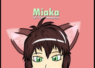 Fantasy hentai game about the seduction of furry barmaid Miaki