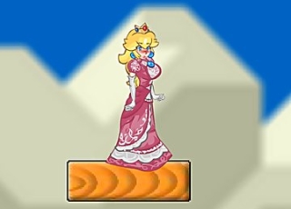 Princess peach in search of a huge cock