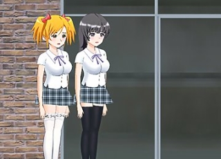 A dynamic action game with two hentai schoolgirls