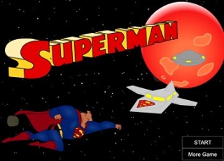 Superman fights an alien for Supergirl's vagina